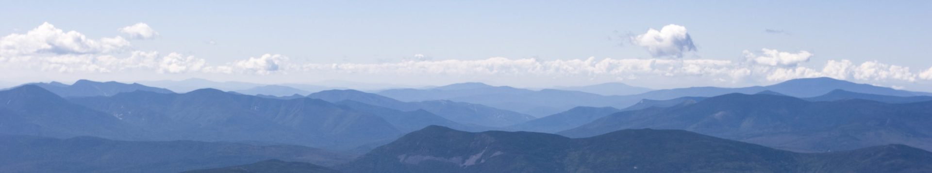 Panoramic view from Mount Washington, New Hampshire