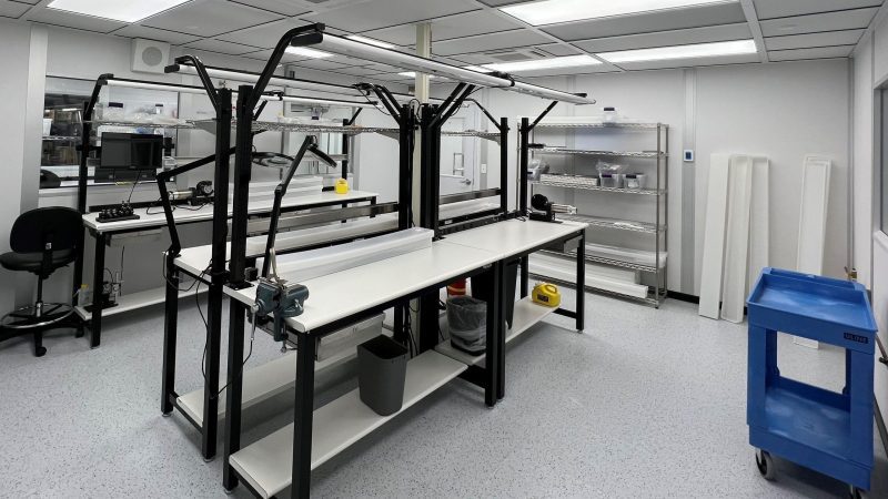 clean room environment at New England Tubing Technologies