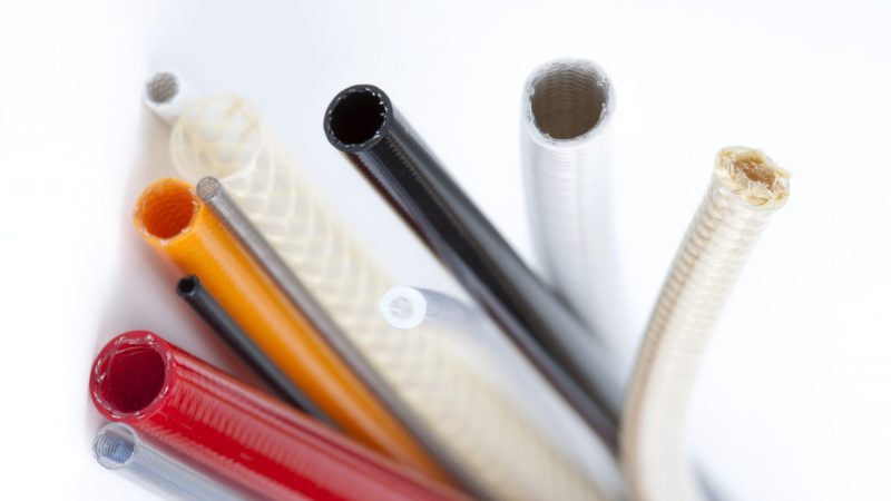 grouping of a variety of extruded tubes in multiple colors